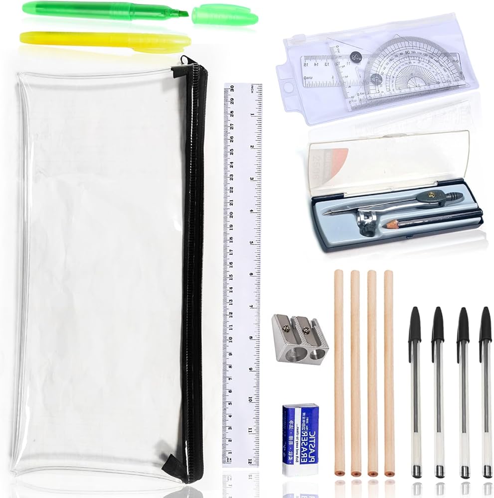 Exam Preparation Stationery Set
