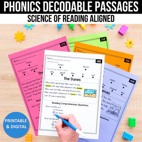 Phonics & Decodable Reading Passages